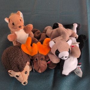 Lot Of Ty Beanie Babies - Wildlife Collection
